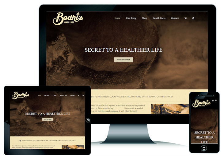 Bakery Website Design Perth
